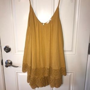 Yellow H&M romper